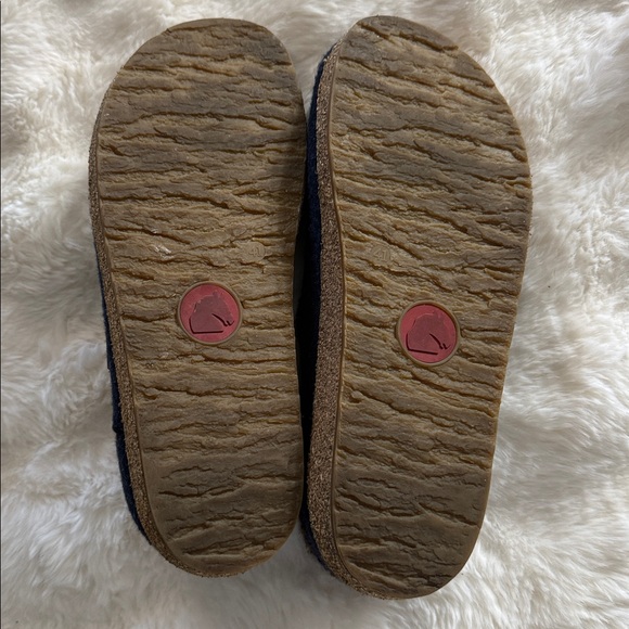 Haflinger Grizzly Zig Zag Clogs Captain’s Blue Size 41 - Picture 8 of 11